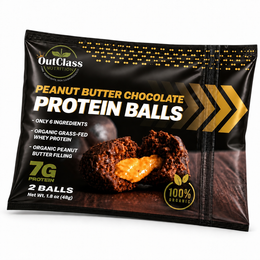 Organic Peanut Butter Chocolate Balls - 1 Pouch