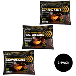 Organic Peanut Butter Chocolate Balls - 3 Pouches